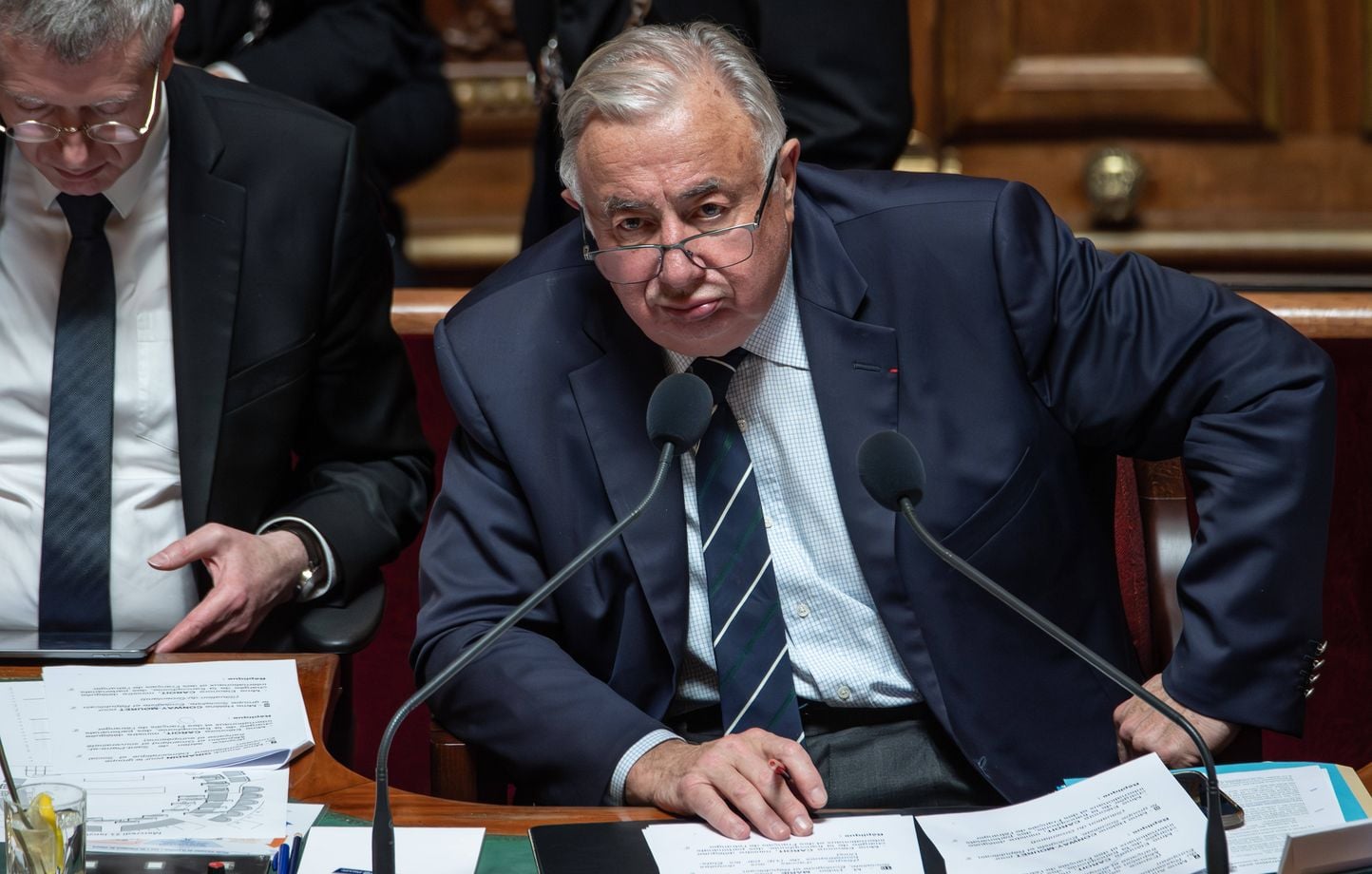 LR Gérard Larcher aspira a tres años más al frente del Senado LR Gérard Larcher aspira a tres años más al frente del Senado